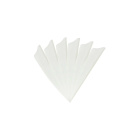 6-er Pack Hawk D2 TPU Shield Vanes 2,5" Weiß