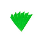 6-er Pack Hawk D2 TPU Shield Vanes 2,5" Grün