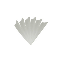6-er Pack Hawk D2 TPU Shield Vanes 2,5" Hellgrau