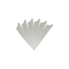 6-er Pack Hawk D2 TPU Shield Vanes 2,5" Hellgrau