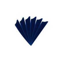 6-er Pack Hawk D2 TPU Shield Vanes 2,5" Dunkelblau