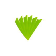 6-er Pack Hawk D2 TPU Shield Vanes 4" Lime