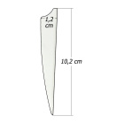 6-er Pack Hawk D2 TPU Shield Vanes 4" Lime