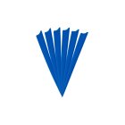 6-er Pack Hawk D2 TPU Shield Vanes 5" Blau