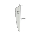 6-er Pack Hawk TPU Shield Vanes 1,75" Neon-Grün