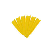6-er Pack Hawk TPU Shield Vanes 2" Sonnengelb