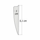 6-er Pack Hawk TPU Shield Vanes 2" Grün