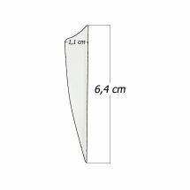 6-er Pack Hawk TPU Shield Vanes 2,5" Weiß