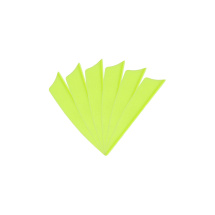 6-er Pack Hawk TPU Shield Vanes 2,5" Neon-Grün