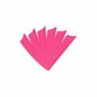 6-er Pack Hawk TPU Shield Vanes 2,5" Neon-Pink