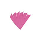 6-er Pack Hawk TPU Shield Vanes 2,5" Dunkelrosa