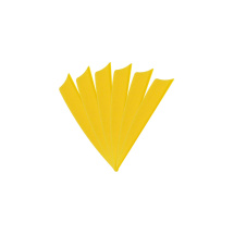 6-er Pack Hawk TPU Shield Vanes 3" Sonnengelb