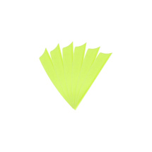 6-er Pack Hawk TPU Shield Vanes 3" Neon-Grün