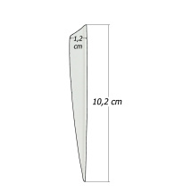 6-er Pack Hawk TPU Shield Vanes 4" Dunkelrosa