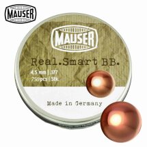 Mauser Real Smart Blei BBs / Rundkugeln verkupfert...