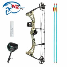 SET: Man Kung Compoundbogen Aurora GOD Camo 19-29" /...