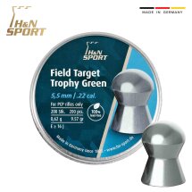 H&N Field Target Trophy Green 5,5 mm 0,62 Gramm