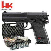 Kofferset Heckler & Koch USP 4,5 mm BB (P18) Co2-Pistole