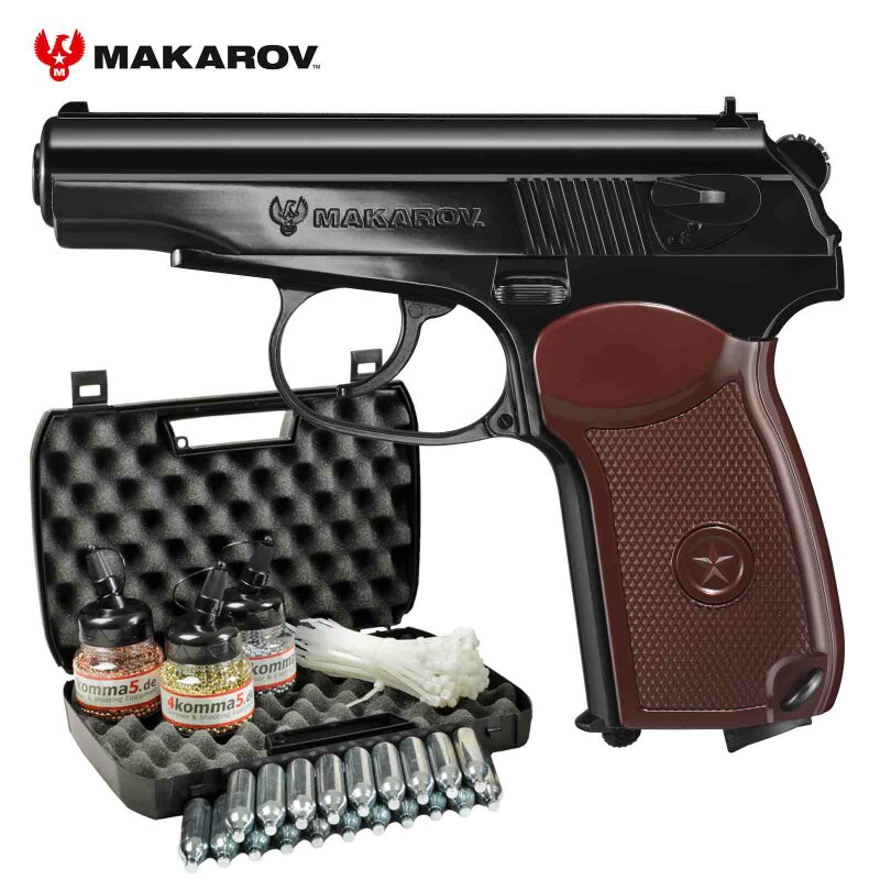 Kofferset Makarov Co2-Pistole 4,5 mm BB (P18)