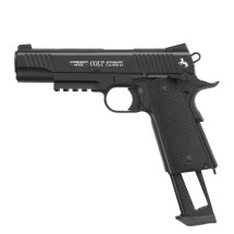 Kofferset Colt Government M45 CQBP 4,5 mm Stahl-BB Blow Back Co2-Pistole (P18)