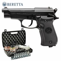 Kofferset Beretta M84 FS 4,5 mm BB Co2-Pistole Blowback...