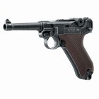 Kofferset Umarex Legends P08 WWII Special Edition - 4,5 mm Stahl-BB Co2-Pistole mit Blowback (P18)