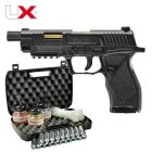 Kofferset UX Umarex SA 10 Co2-Pistole - 4,5 mm Stahl BB & Diabolo (P18)