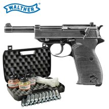 Kofferset Walther P38 Legendary Co2-Pistole Blow Back...