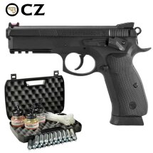 Kofferset CZ SP-01 Shadow Co2-Pistole Kaliber 4,5 mm Stahl BB (P18)