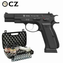 Kofferset CZ 75 4,5 mm Stahl BB Co2-Pistole Vollmetall Blow Back (P18)