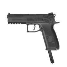 Kofferset CZ P-09 Duty 4,5 mm Diabolo/Stahl BB Co2-Pistole Blow Back (P18)