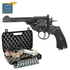 Kofferset Webley MKVI Service Co2-Revolver Battlefield 4,5 mm BB (P18)