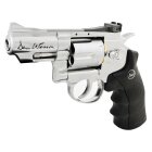 Kofferset Co2 Revolver Dan Wesson 2,5 Silber 4,5 mm Diabolo (P18)