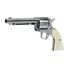 Kofferset Colt Single Action Army® SAA Co2-Revolver Nickel Finish Kaliber 4,5 mm Diabolo (P18)