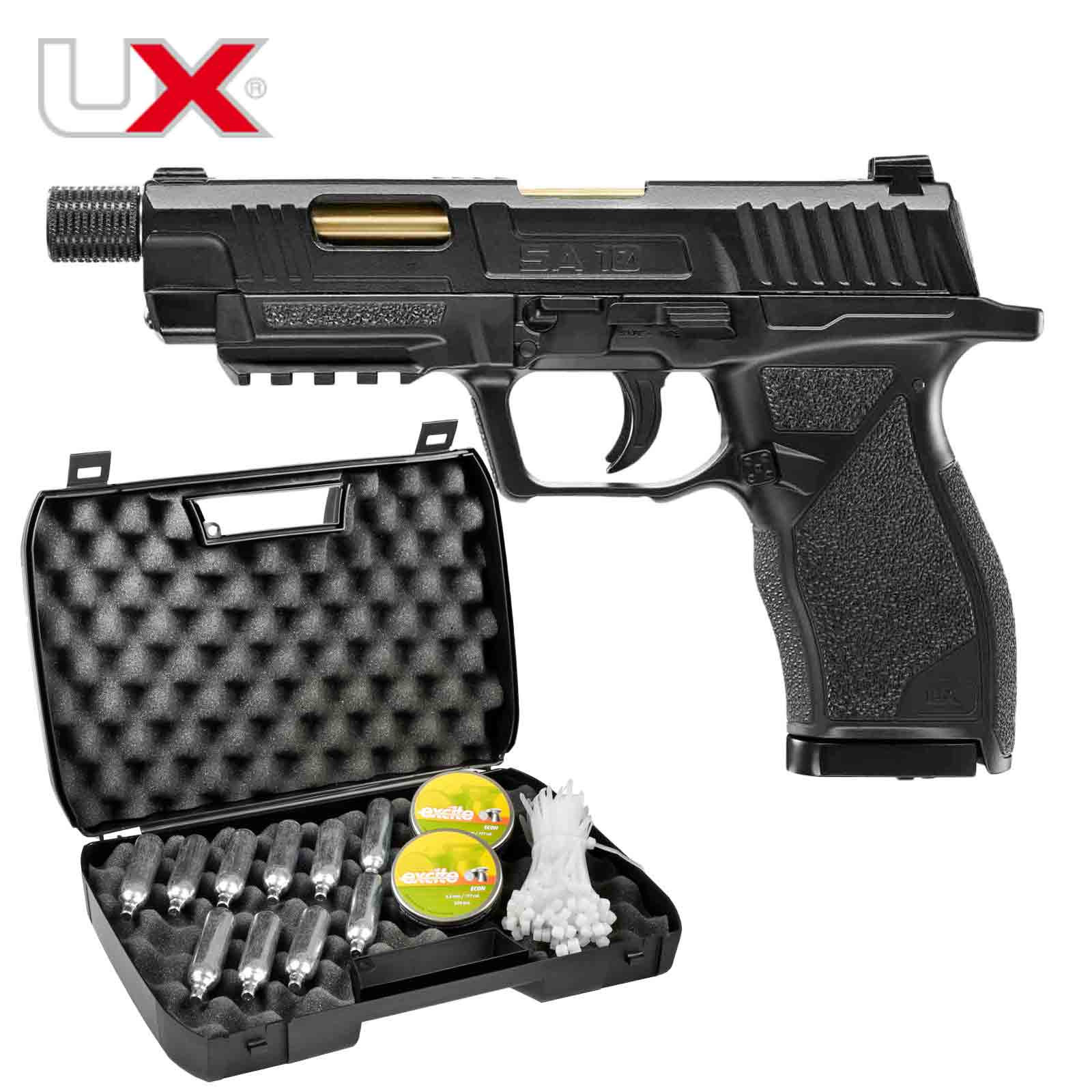 Koffer UX Umarex SA 10 Co2 Pistole 4 5 Mm Stahl BB Diabolo P18 koffer-ux-umarex-sa-10-co2-pistole-4-5-mm-stahl-bb-diabolo-p18