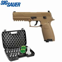 Kofferset SIG SAUER P320 Coyote TAN Blow Back 4,5 mm...