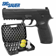 Kofferset SIG SAUER P320 Schwarz Blow Back 4,5 mm Diabolo...