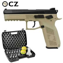 Koffer + CZ 75 P-09 Duty Bicolor 4,5 mm Stahl BB/Diabolo...