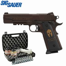 Kofferset Sig Sauer 1911 Spartan Fullmetal Co2 Pistole...