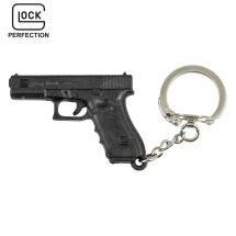 Glock Schlüsselanhänger Pistole Kunststoff Schwarz