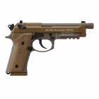 Beretta M9A3 FDE 4,5 mm Stahl BB Co2-Pistole Blow Back (P18)