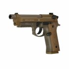 SET Beretta M9A3 FDE 4,5 mm Stahl BB Co2-Pistole Blow Back (P18)