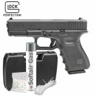 Komplettset Glock 19 Softair-Pistole Kaliber 6 mm BB Gas Blowback (P18)