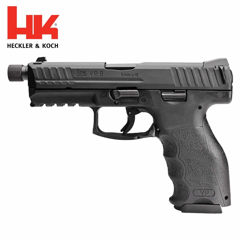 Heckler & Koch VP9 Tactical Softair-Pistole Kaliber 6 mm BB Gas Blowback (P18)