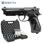 Komplettset Beretta 90two Softair-Co2-Pistole Kaliber 6 mm BB NBB (P18)