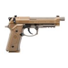 Komplettset Beretta M9 A3 FDE Softair-Co2-Pistole Kaliber 6 mm BB Blowback (P18)