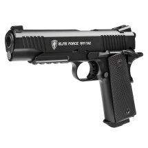 Elite Force 1911 TAC Vollmetall Softair-Co2-Pistole Kaliber 6 mm BB Blowback (P18)