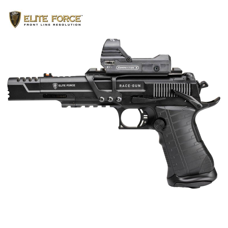 Elite Force Race Gun Vollmetall Softair-Co2-Pistole Kaliber 6 mm BB Blowback (P18)