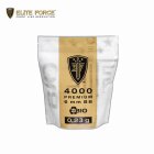 Elite Force Softair BBs Bio Selection - 6 mm BB/0,23 g/4000 Stück Zipper Bag