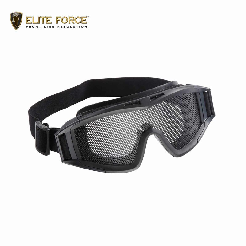 Elite Force MG 300 Schutzbrille für Airsoft mit Schutzhülle und Wechseleinsätzen